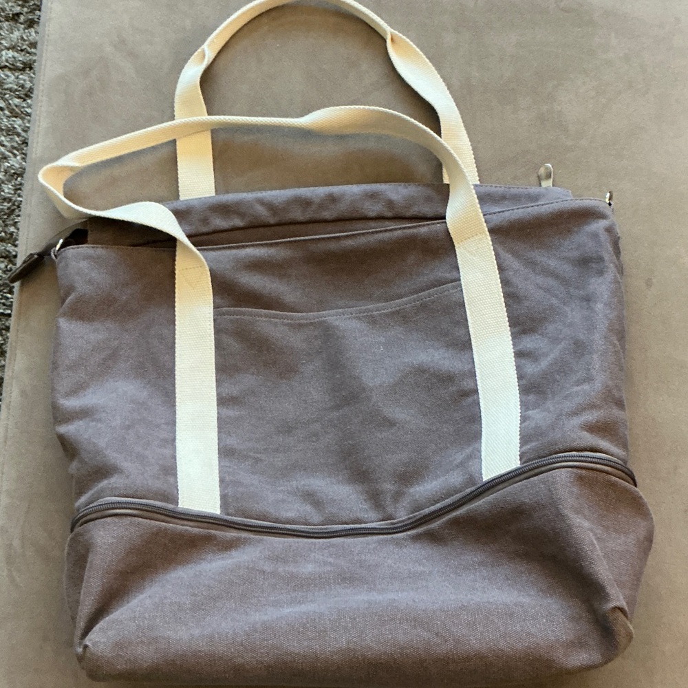 Lo and Sons Catalina Tote in Dusty Purple